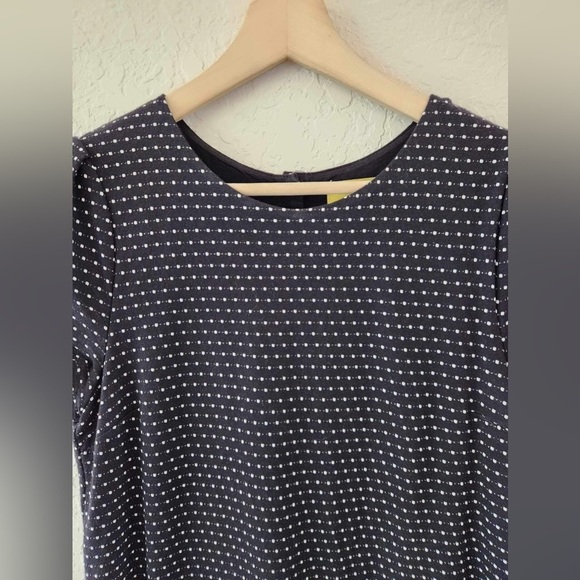 Anthropologie Maeve Polka Dot Dress Pleated Puff Sleeve Size Small - Picture 5 of 10